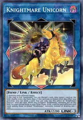 Knightmare Unicorn (Alternate Art) - RA01-EN043 - Quarter Century Secret Rare - 1st Edition